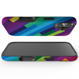 For Apple iPhone 17 Case, MagSafe Compatible Protective Cover, Lined Rainbow | iCoverLover Australia