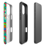 For iPhone 16 Pro Case, Protective MagSafe Compatible Cover, Retro Floral Design | iCoverLover Australia