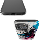 For iPhone 16 Pro Case, Protective MagSafe Compatible Cover, Dark Splatter | iCoverLover Australia