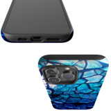 For iPhone 16 Pro Max Case, Protective MagSafe Compatible Cover, Blue Mirror | iCoverLover Australia