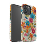 For iPhone 16 Pro Case, Protective MagSafe Compatible Cover, Floral Symphony | iCoverLover Australia