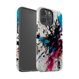 For iPhone 16 Pro Max Case, Protective MagSafe Compatible Cover, Dark Splatter | iCoverLover Australia