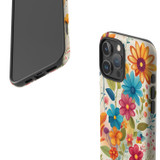 For iPhone 16 Pro Max Case, Protective MagSafe Compatible Cover, Floral Symphony | iCoverLover Australia