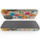 For iPhone 16 Pro Max Case, Protective MagSafe Compatible Cover, Floral Symphony | iCoverLover Australia