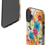For iPhone 16 Case, Protective MagSafe Compatible Cover, Floral Symphony | iCoverLover Australia