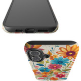 For iPhone 16 Case, Protective MagSafe Compatible Cover, Floral Symphony | iCoverLover Australia
