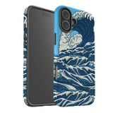 For iPhone 16 Plus Case, Protective MagSafe Compatible Cover, Japanese Wave | iCoverLover Australia