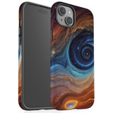 For iPhone 15 Plus Tough Case Compatible with MagSafe, Eye Of The Galaxy | iCoverLover Australia