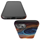 For iPhone 15 Plus Tough Case Compatible with MagSafe, Eye Of The Galaxy | iCoverLover Australia