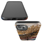 For iPhone 15 Plus Tough Case Compatible with MagSafe, Mysterious Golden Tree | iCoverLover Australia
