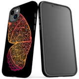 For iPhone 14 Plus Case Tough Protective Cover, Rose Golwing | iCoverLover Australia