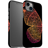 For iPhone 14 Plus Case Tough Protective Cover, Rose Golwing | iCoverLover Australia