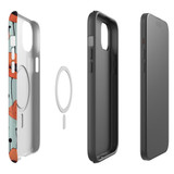 For iPhone 15 Plus Tough Case Compatible with MagSafe, Poppy Field | iCoverLover Australia