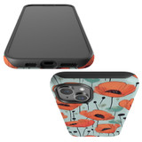 For iPhone 15 Plus Tough Case Compatible with MagSafe, Poppy Field | iCoverLover Australia