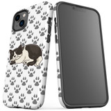 For iPhone 14 Plus Case Tough Protective Cover, Tuxedo Cat | iCoverLover Australia