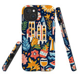 For iPhone 15 Plus Tough Case Compatible with MagSafe, Summer Fun | iCoverLover Australia