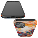 For iPhone 15 Plus Tough Case Compatible with MagSafe, Sunny Waves | iCoverLover Australia