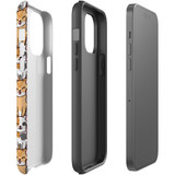 For iPhone 14 Pro Max Case Tough Protective Cover, Seamless Cats | iCoverLover Australia