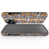For iPhone 14 Pro Max Case Tough Protective Cover, Seamless Cats | iCoverLover Australia