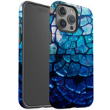 For iPhone 15 Pro Max Tough Case Compatible with MagSafe, Blue Mirror | iCoverLover Australia