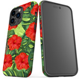 For iPhone 14 Pro Case Tough Protective Cover, Plant Garden | iCoverLover Australia