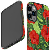 For iPhone 14 Pro Case Tough Protective Cover, Plant Garden | iCoverLover Australia