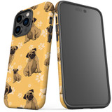 For iPhone 14 Pro Case Tough Protective Cover, Pug Dog | iCoverLover Australia