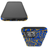 For iPhone 15 Pro Max Tough Case Compatible with MagSafe, Blue Frog | iCoverLover Australia