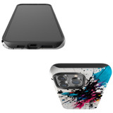 For iPhone 15 Pro Max Tough Case Compatible with MagSafe, Dark Splatter | iCoverLover Australia