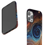 For iPhone 15 Pro Max Tough Case Compatible with MagSafe, Eye Of The Galaxy | iCoverLover Australia