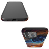 For iPhone 15 Pro Max Tough Case Compatible with MagSafe, Eye Of The Galaxy | iCoverLover Australia