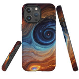 For iPhone 15 Pro Max Tough Case Compatible with MagSafe, Eye Of The Galaxy | iCoverLover Australia