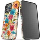 For iPhone 15 Pro Max Tough Case Compatible with MagSafe, Floral Symphony | iCoverLover Australia