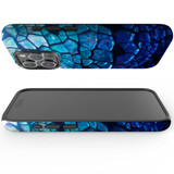 For iPhone 15 Pro Case Tough Protective Cover, Blue Mirror | iCoverLover Australia