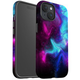 For iPhone 15 Plus Case Tough Protective Cover, Abstract Galaxy | iCoverLover Australia