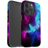 For iPhone 15 Pro Case Tough Protective Cover, Abstract Galaxy | iCoverLover Australia