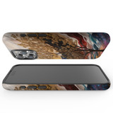 For iPhone 15 Pro Max Tough Case Compatible with MagSafe, Mysterious Golden Tree | iCoverLover Australia