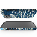 For iPhone 15 Tough Case Compatible with MagSafe, Japanese Wave | iCoverLover Australia