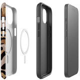 For iPhone 15 Tough Case Compatible with MagSafe, Leopard Pattern | iCoverLover Australia