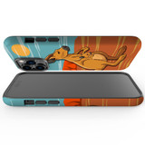 For iPhone 14 Pro Max Case Tough Protective Cover, Kangaroo Illustration | iCoverLover Australia