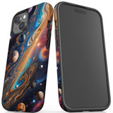 For iPhone 15 Tough Case Compatible with MagSafe, Planets Of The Universe | iCoverLover Australia