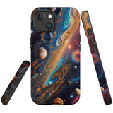 For iPhone 15 Tough Case Compatible with MagSafe, Planets Of The Universe | iCoverLover Australia