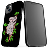For iPhone 14 Plus Case Tough Protective Cover, Koala Illustration | iCoverLover Australia