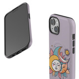 For iPhone 15 Tough Case Compatible with MagSafe, Sleeping Moon | iCoverLover Australia