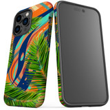 For iPhone 14 Pro Max Case Tough Protective Cover, Leaves | iCoverLover Australia