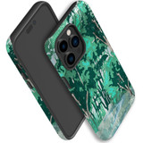 For iPhone 14 Pro Case Tough Protective Cover, Green Nature | iCoverLover Australia