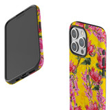 For iPhone 15 Pro Tough Case Compatible with MagSafe, Flower Pattern | iCoverLover Australia