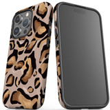 For iPhone 15 Pro Tough Case Compatible with MagSafe, Leopard Pattern | iCoverLover Australia