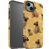 For iPhone 14 Plus Case Tough Protective Cover, Pug Dog | iCoverLover Australia