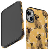 For iPhone 14 Plus Case Tough Protective Cover, Pug Dog | iCoverLover Australia